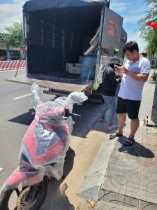 Gửi xe máy từ sài gòn đi về Châu Đức