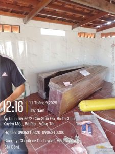 Dịch vụ chuyển nhà từ Hồ Chí Minh đi về Vũng Tàu