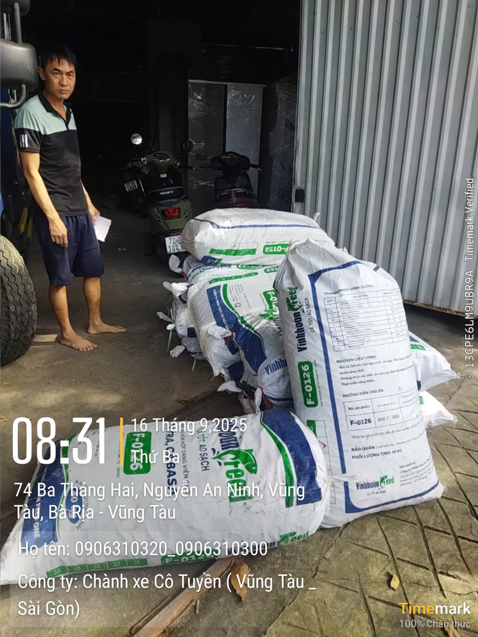 Gửi hàng từ sài gòn đi về Long Đất