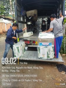 Gửi xe máy từ sài gòn đi về Đồng Nai