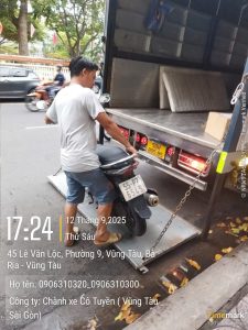 Gửi xe máy từ sài gòn đi về Khu công nghiệp ở Vũng Tàu