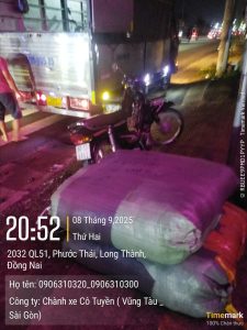 Dịch vụ chuyển nhà từ sài gòn đi về Long Sơn